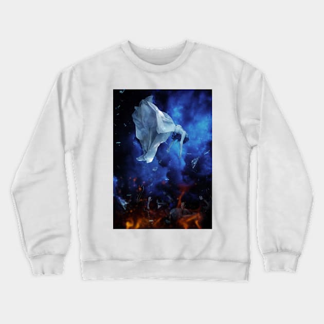 The Fall Of Sophia Crewneck Sweatshirt by FrozenMistress